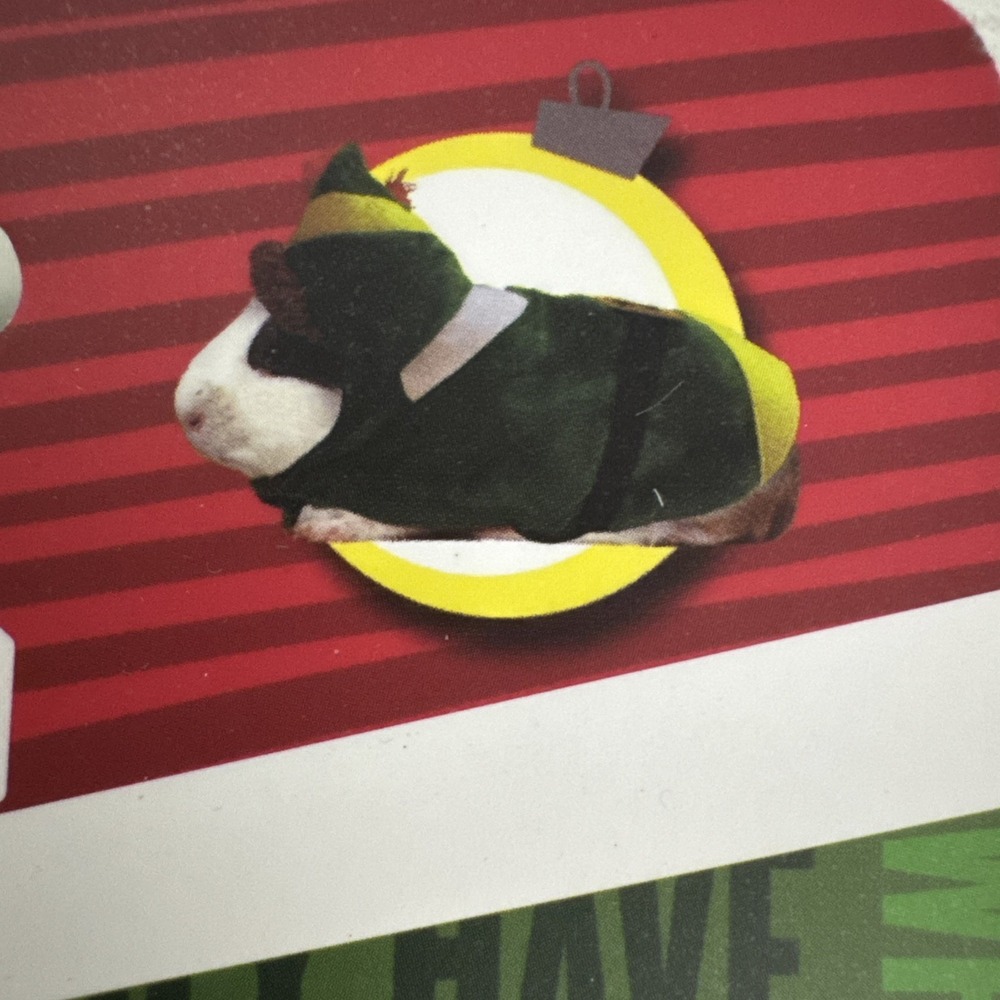 ELF Hoodie Costume Guinea Pig Rabbit fits Most Small Pets Warner‎ Brothers